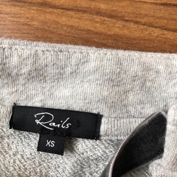 Rails Ryan Pullover Sweater Heather Gray - Picture 4 of 4